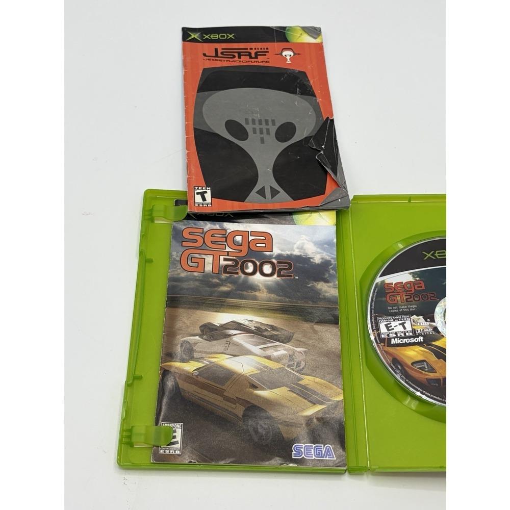 SEGA GT 2002 / Jet Set Radio Future combo disc Microsoft Xbox, 2002 Game CIB - Picture 6 of 7